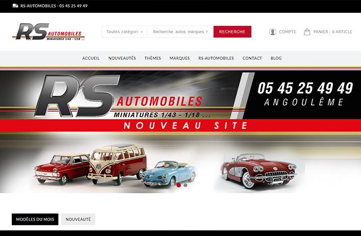 rs automobiles miniatures