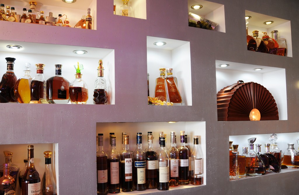 Collection de cognacs